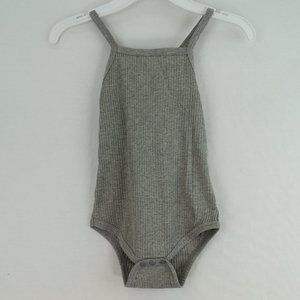 Brand Pat Pat, Size 18-24M, Solid Gray Color Romper/Onesie.